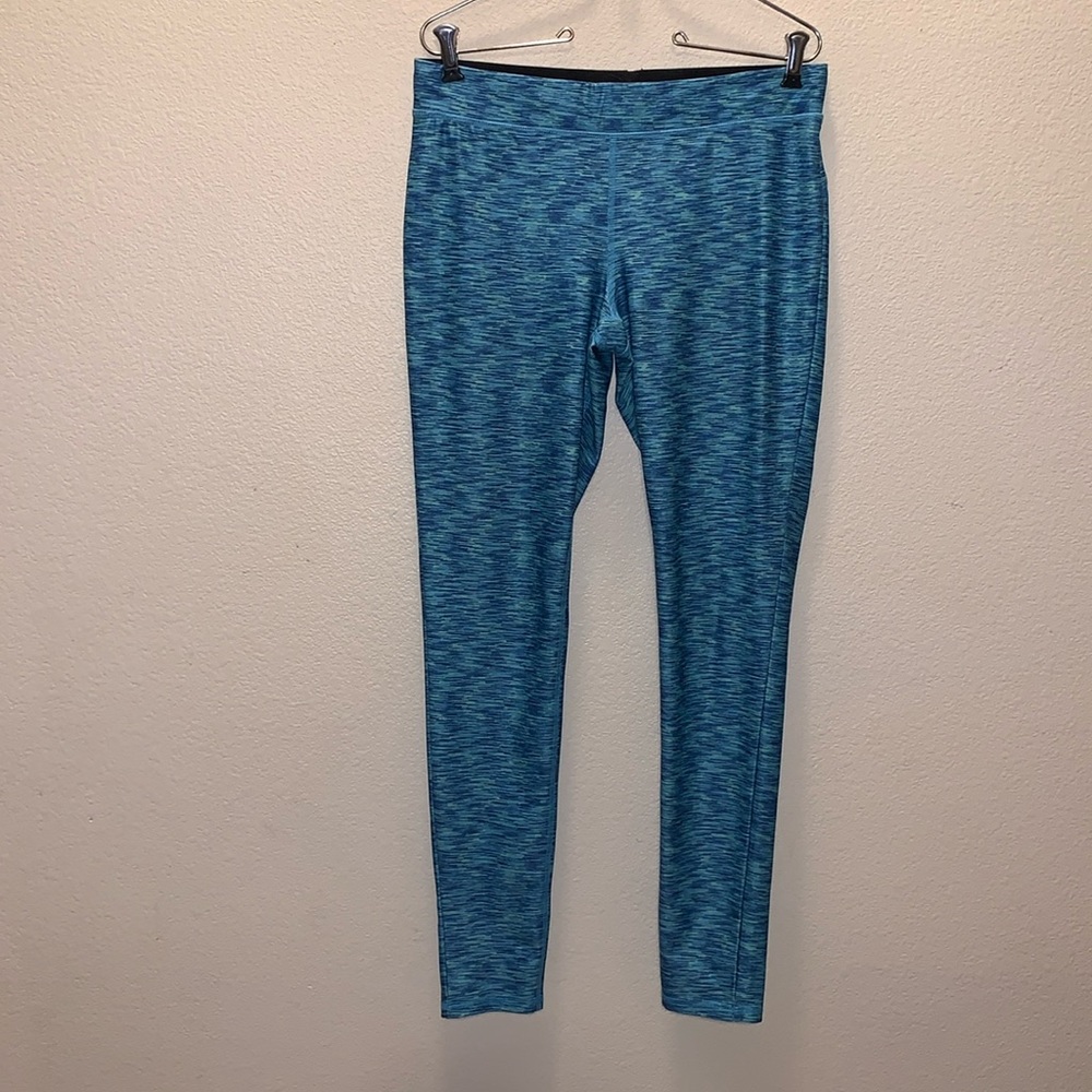 Mossimo blue full length workout athletic leggings